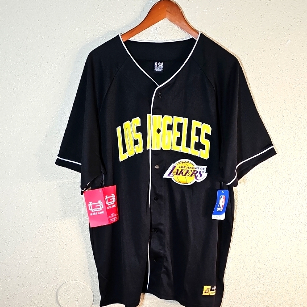 Ultra Game Los Angeles Lakers Black Jersey.